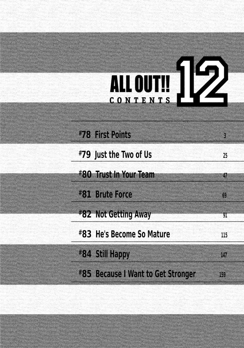 All Out!! Chap 78 - Next Chap 79