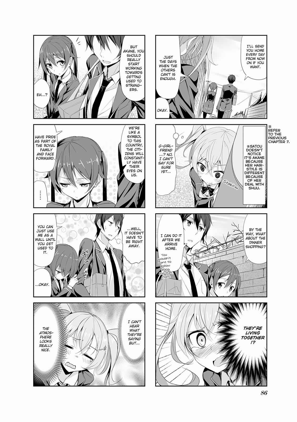 Joukamachi no Dandelion Chap 8 - Next Chap 9