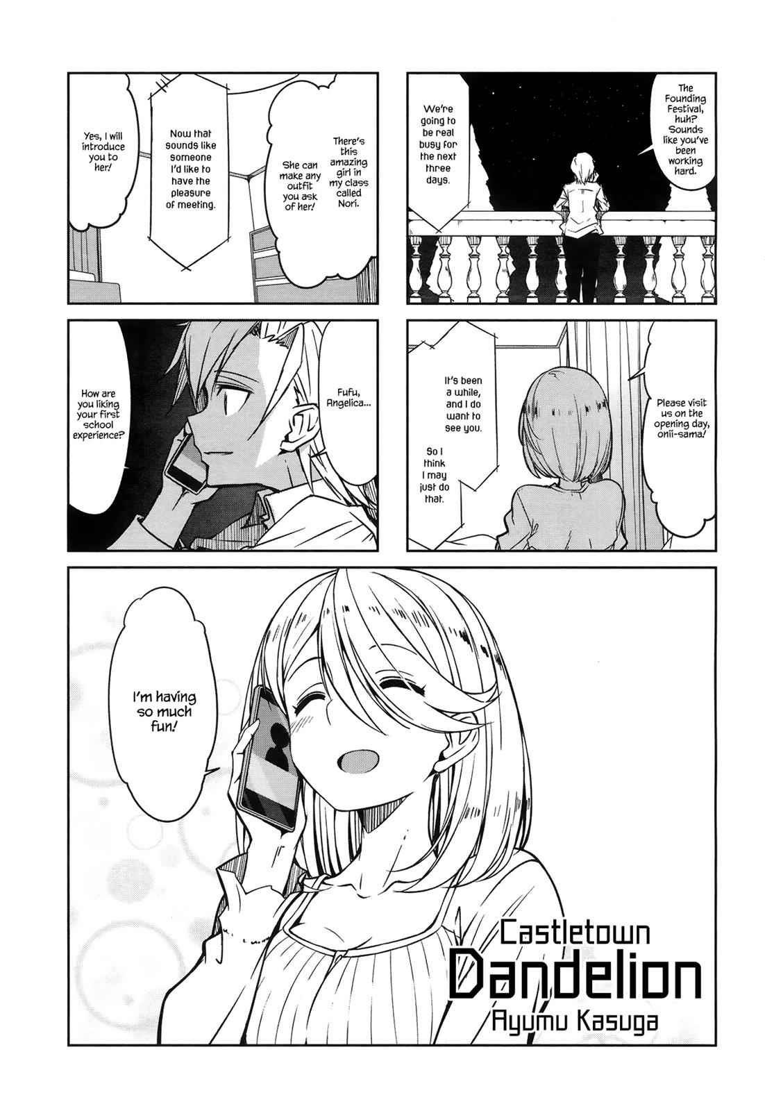 Joukamachi no Dandelion Chap 46 - Next Chap 47