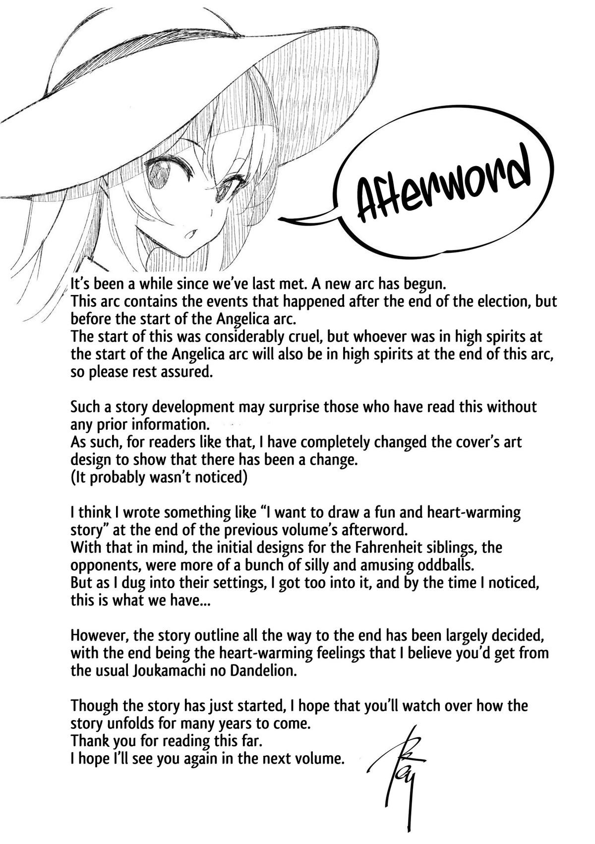 Joukamachi no Dandelion Chap 58 - Next Chap 59