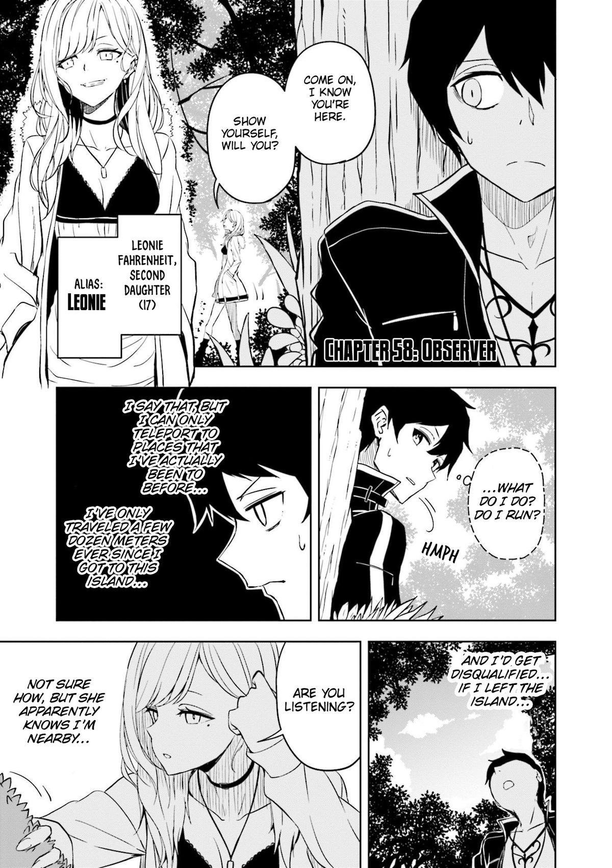 Joukamachi no Dandelion Chap 58 - Next Chap 59