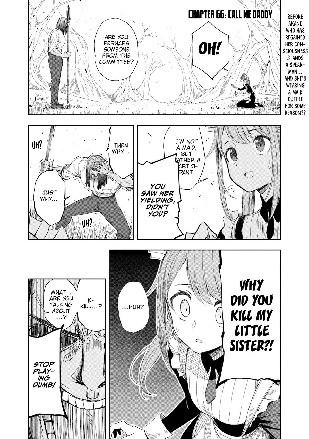 Joukamachi no Dandelion Chap 66 - Next Chap 67