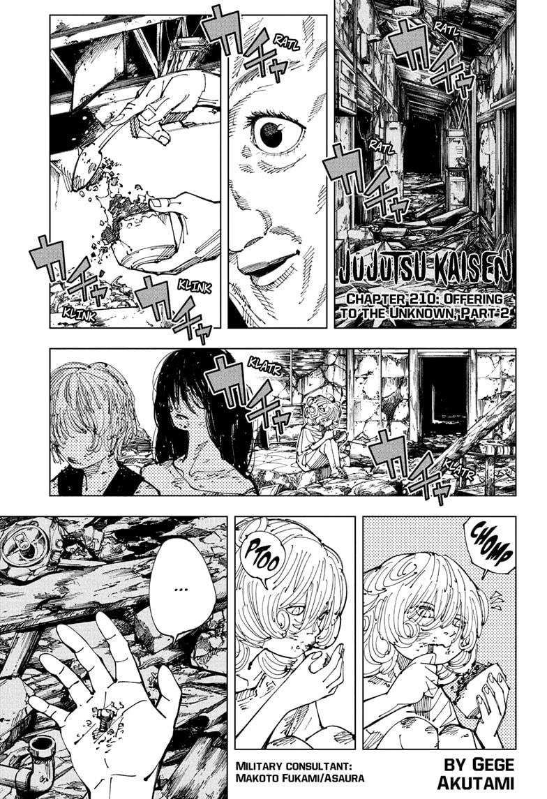 Jujutsu Kaisen Chap 210 - Next Chap 211