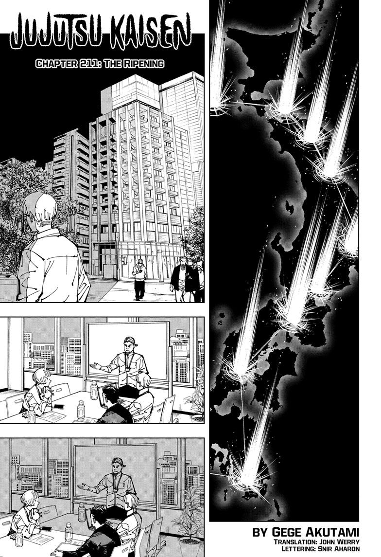 Jujutsu Kaisen Chap 211 - Next Chap 212