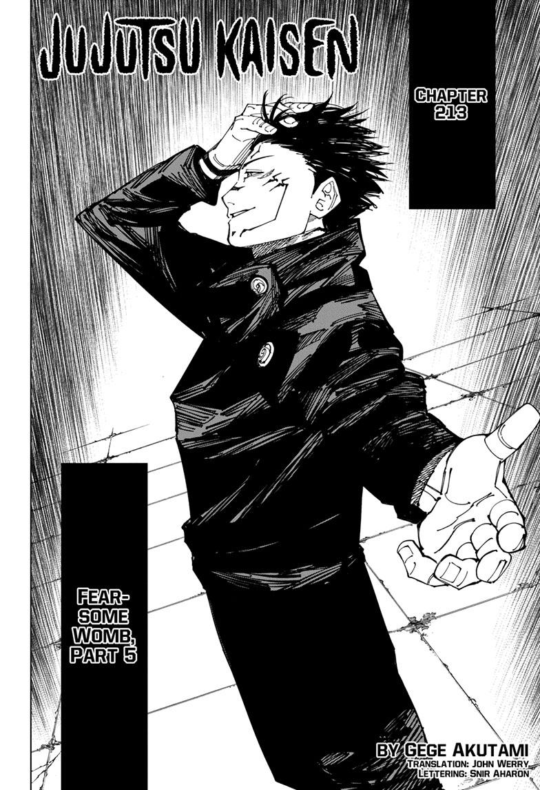 Jujutsu Kaisen Chap 213 - Next Chap 214