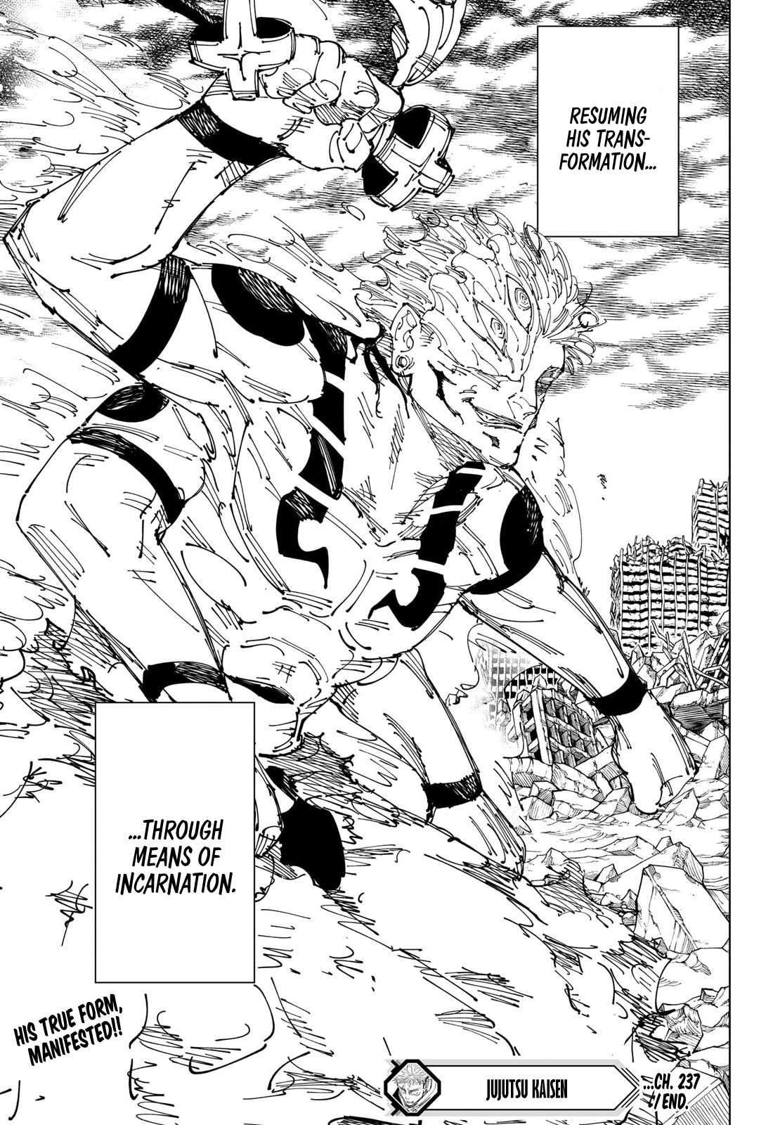 Jujutsu Kaisen Chap 237 - Next Chap 238