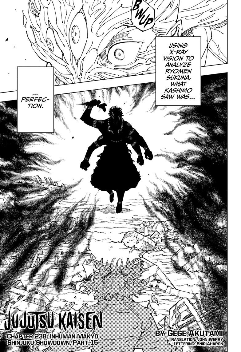 Jujutsu Kaisen Chap 238 - Next Chap 239