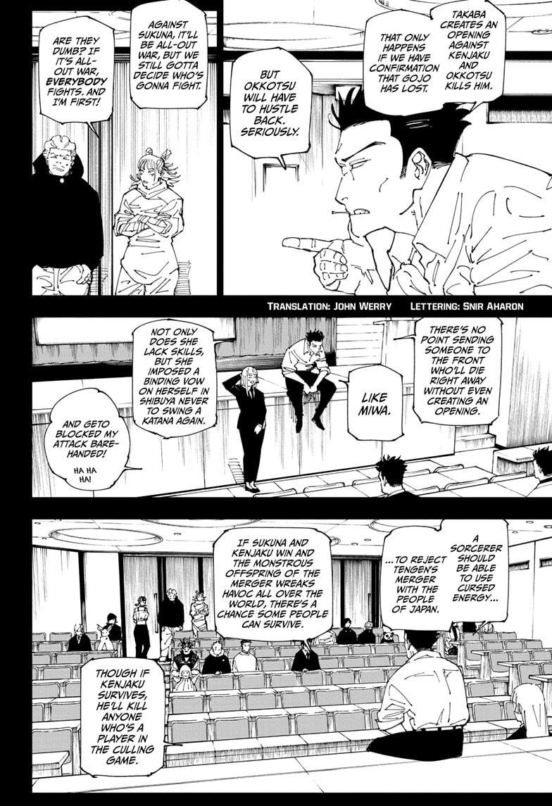 Jujutsu Kaisen Chap 244 - Next Chap 245