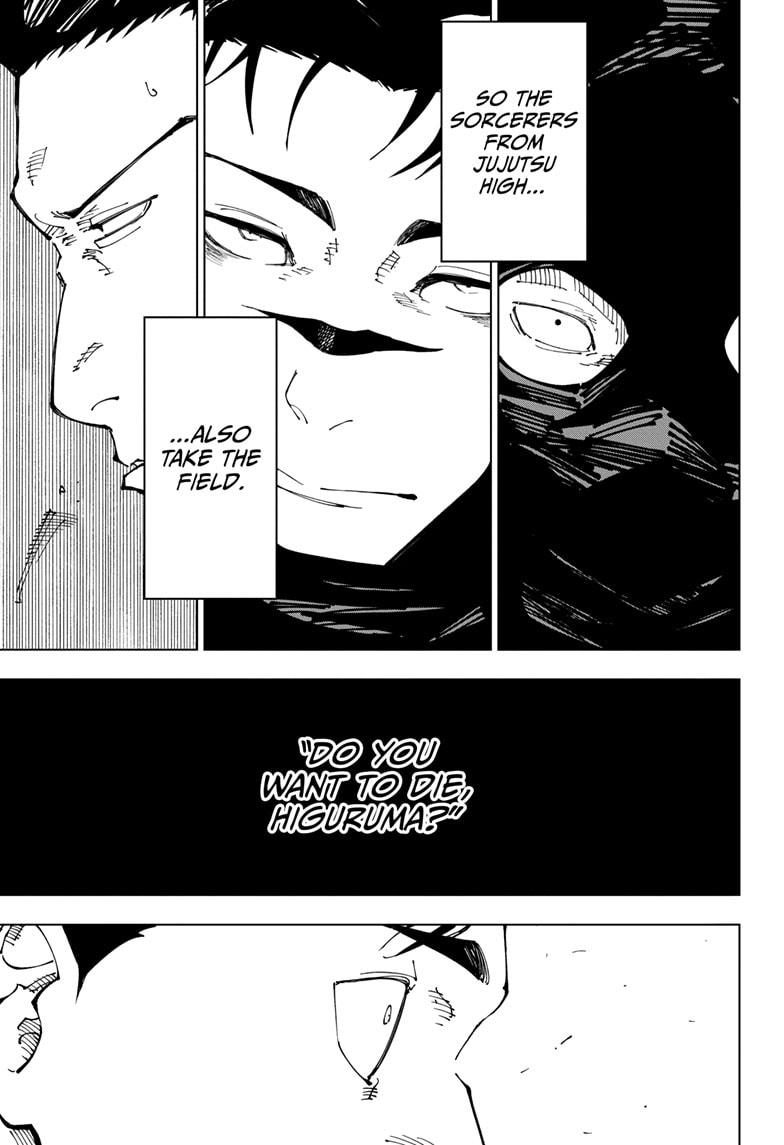 Jujutsu Kaisen Chap 245 - Next Chap 246