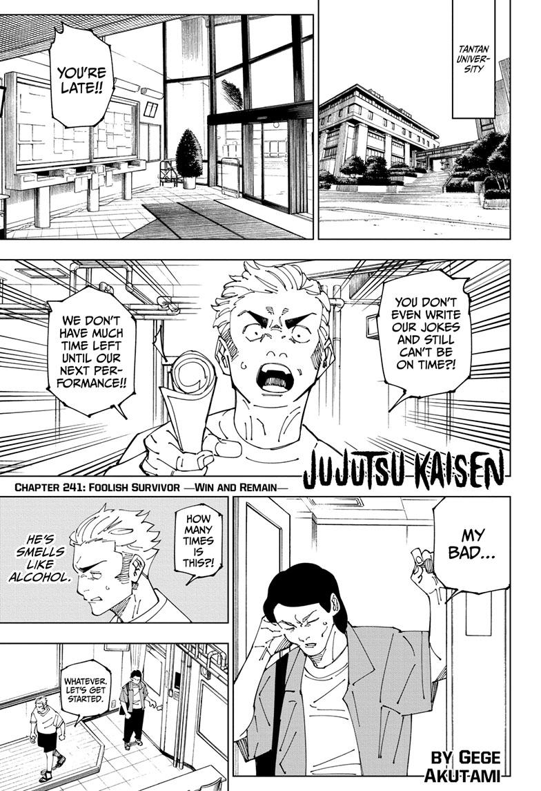 Jujutsu Kaisen Chap 241 - Next Chap 242
