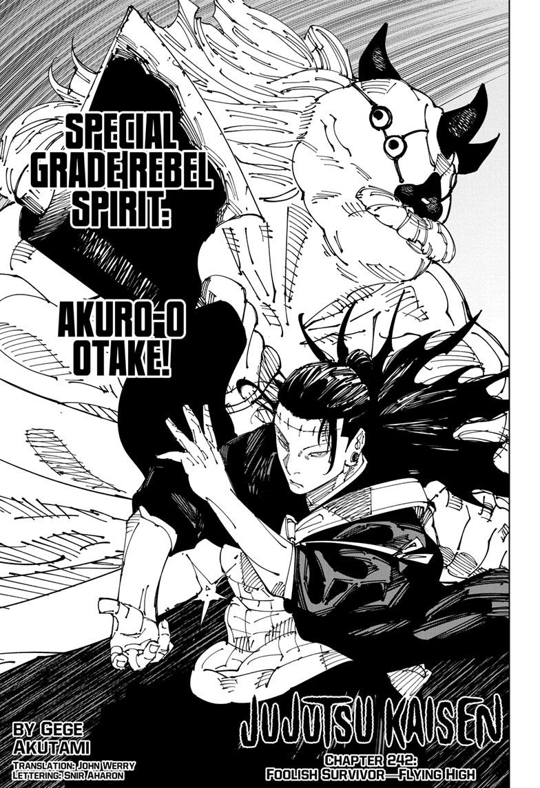 Jujutsu Kaisen Chap 242 - Next Chap 243