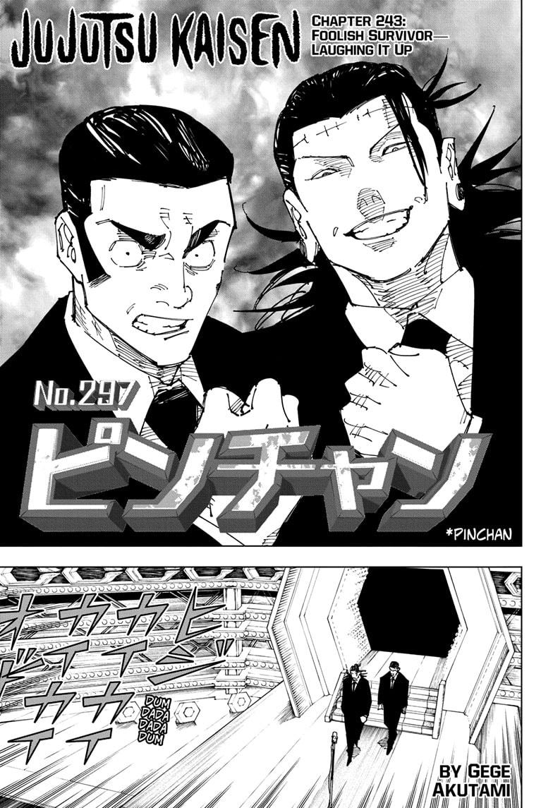 Jujutsu Kaisen Chap 243 - Next Chap 244