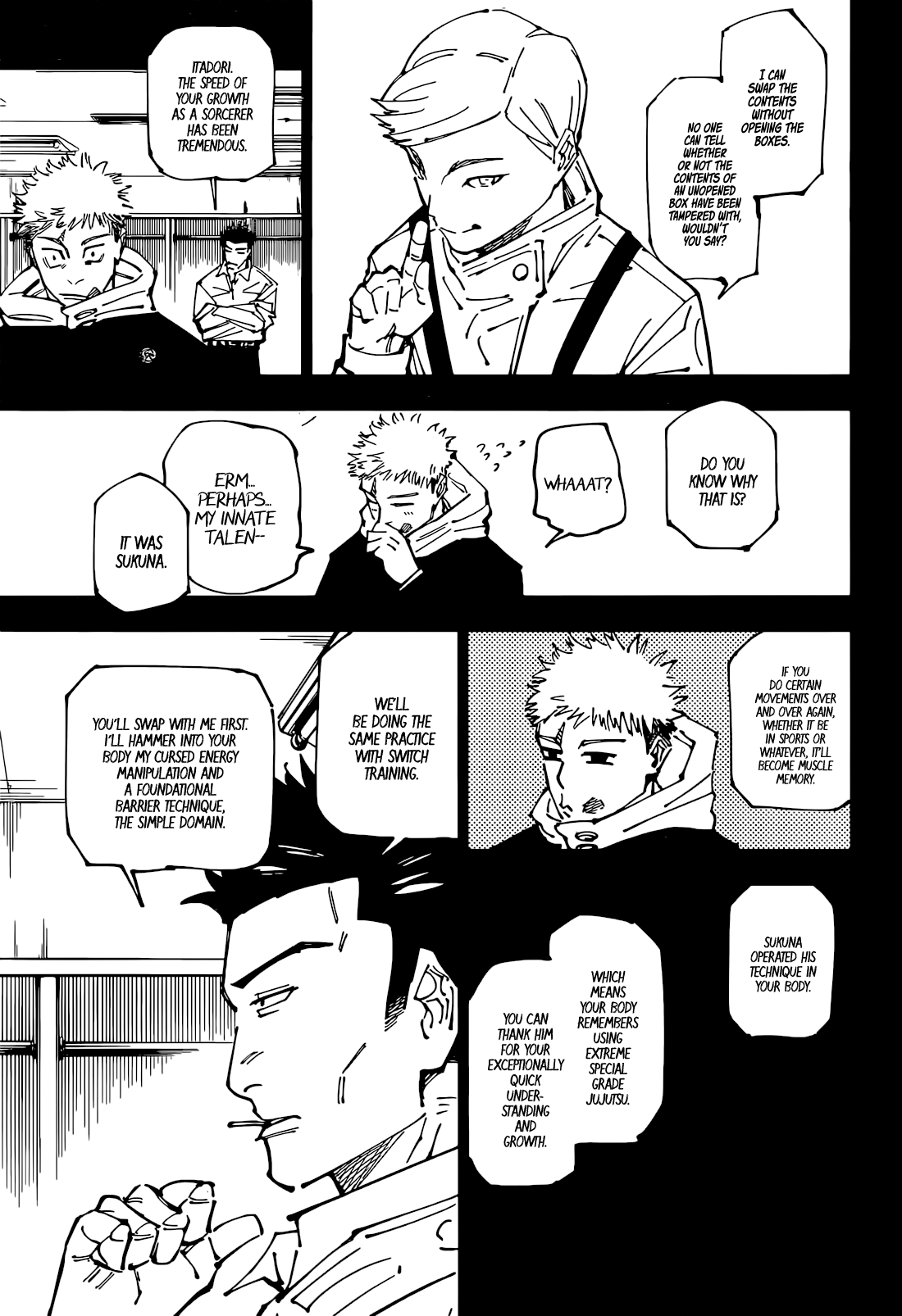 Jujutsu Kaisen Chap 258 - Next Chap 259