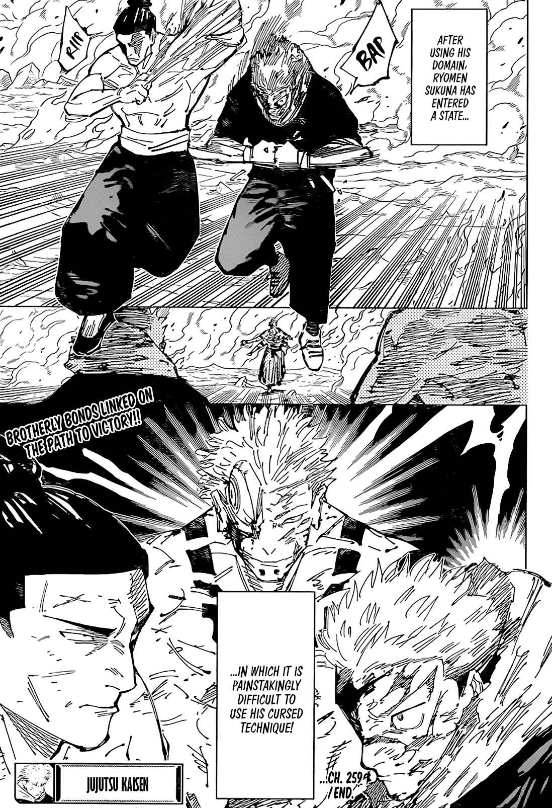Jujutsu Kaisen Chap 259 - Next Chap 260