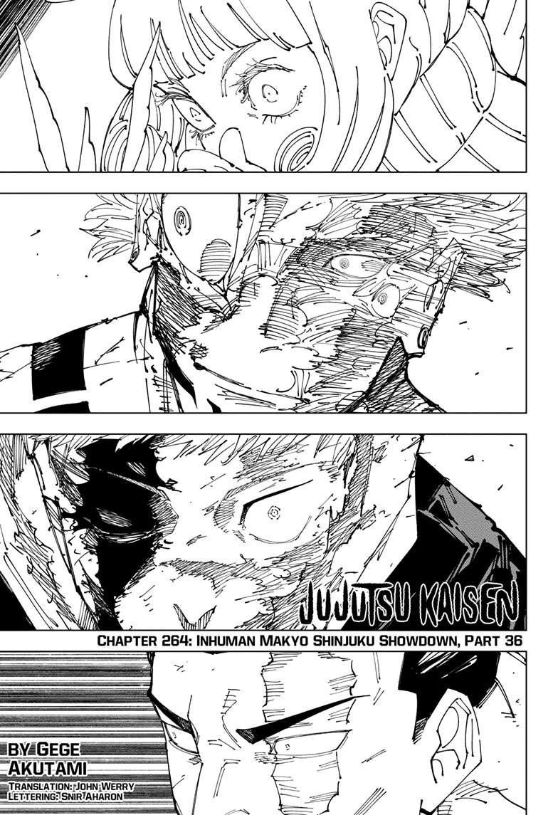 Jujutsu Kaisen Chap 264 - Next Chap 265