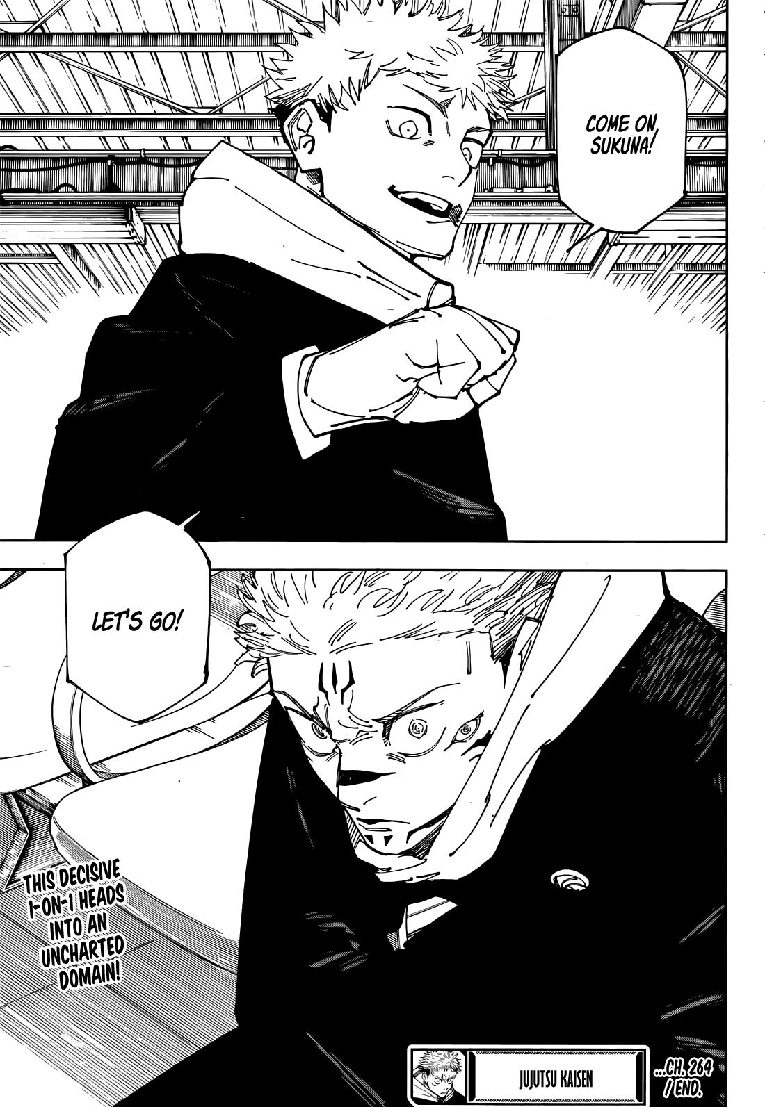 Jujutsu Kaisen Chap 264 - Next Chap 265