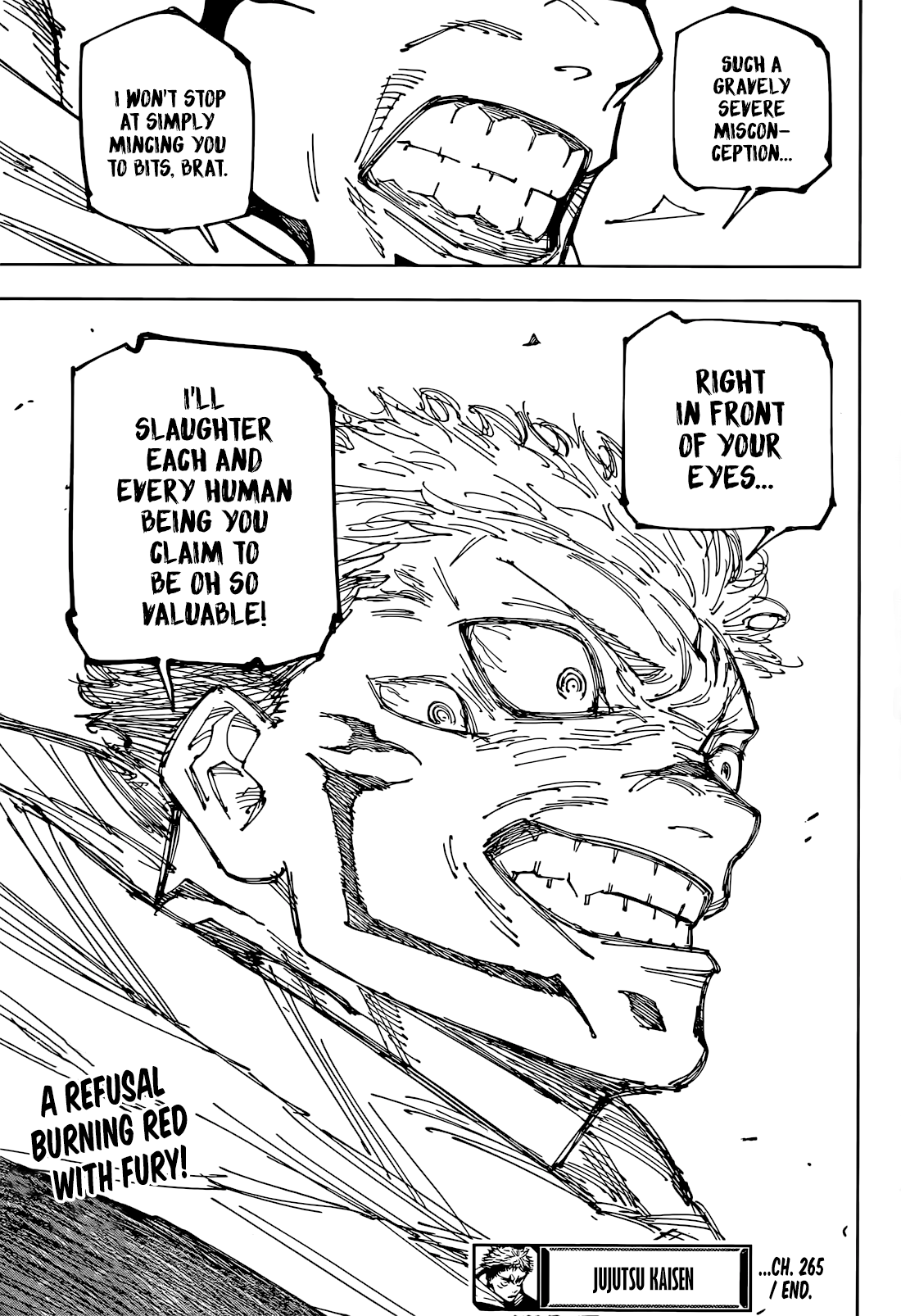 Jujutsu Kaisen Chap 265 - Next Chap 266