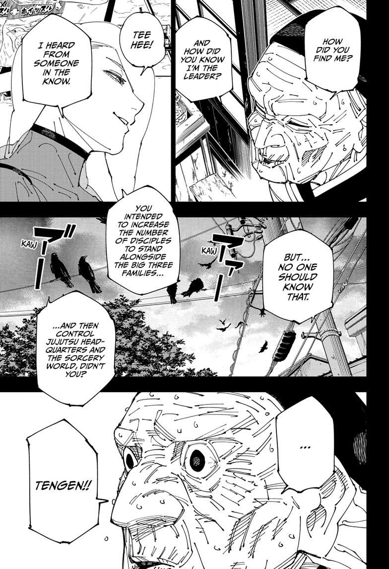 Jujutsu Kaisen Chap 269 - Next Chap 270