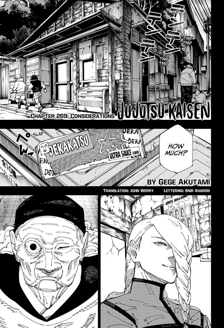 Jujutsu Kaisen Chap 269 - Next Chap 270