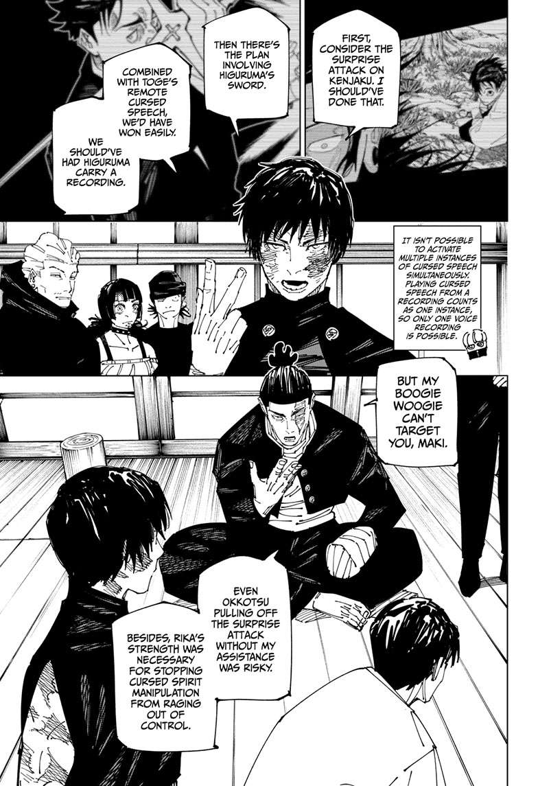Jujutsu Kaisen Chap 269 - Next Chap 270