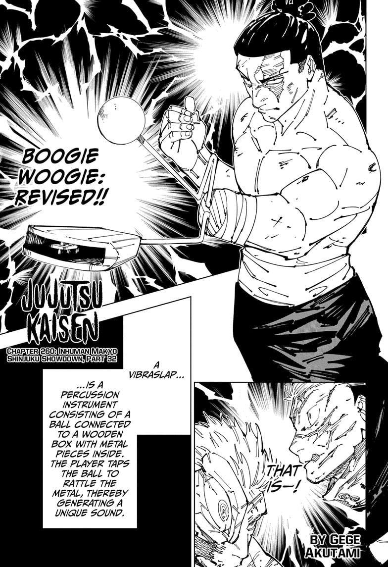 Jujutsu Kaisen Chap 260 - Next Chap 261