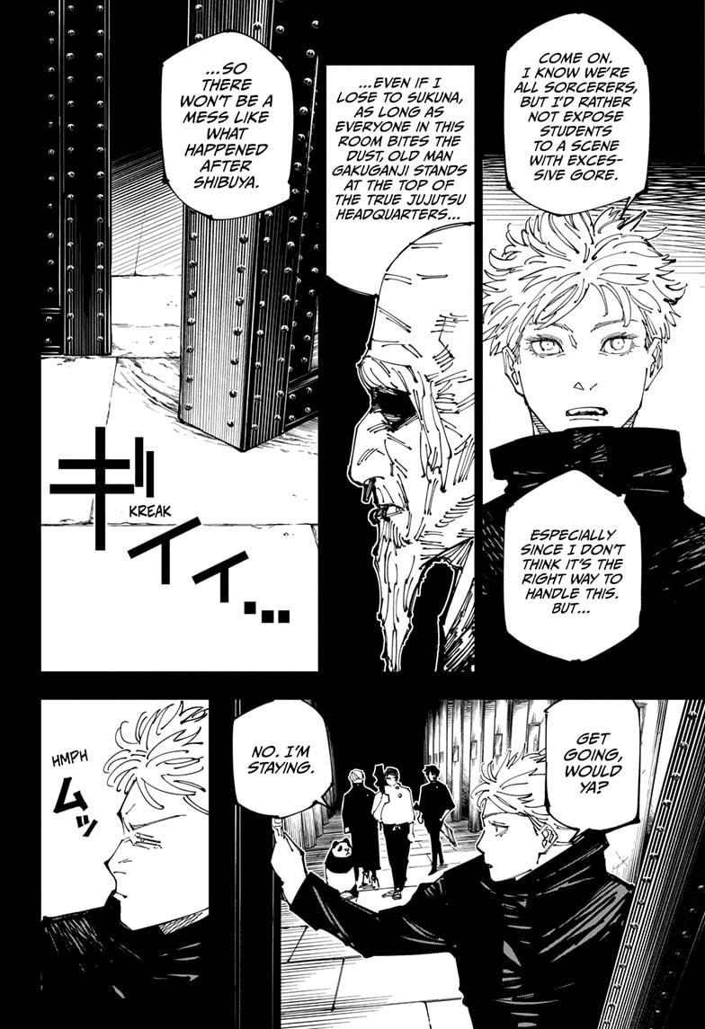 Jujutsu Kaisen Chap 261 - Next Chap 262