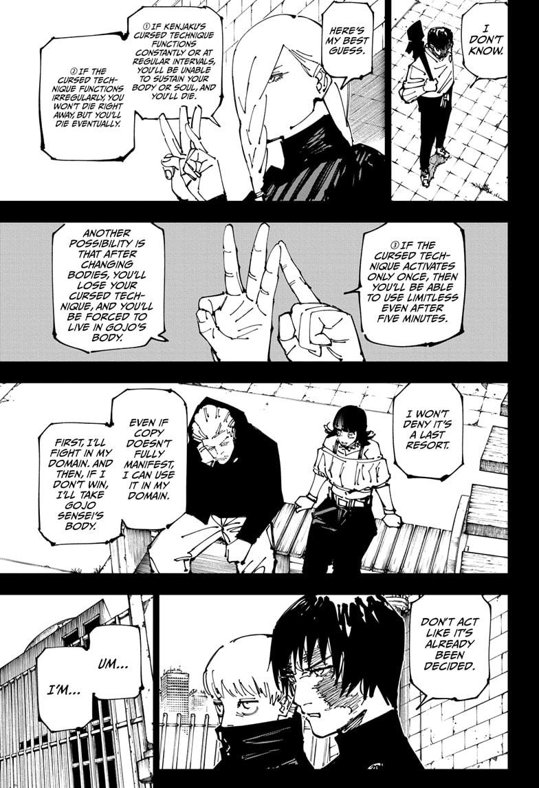 Jujutsu Kaisen Chap 261 - Next Chap 262