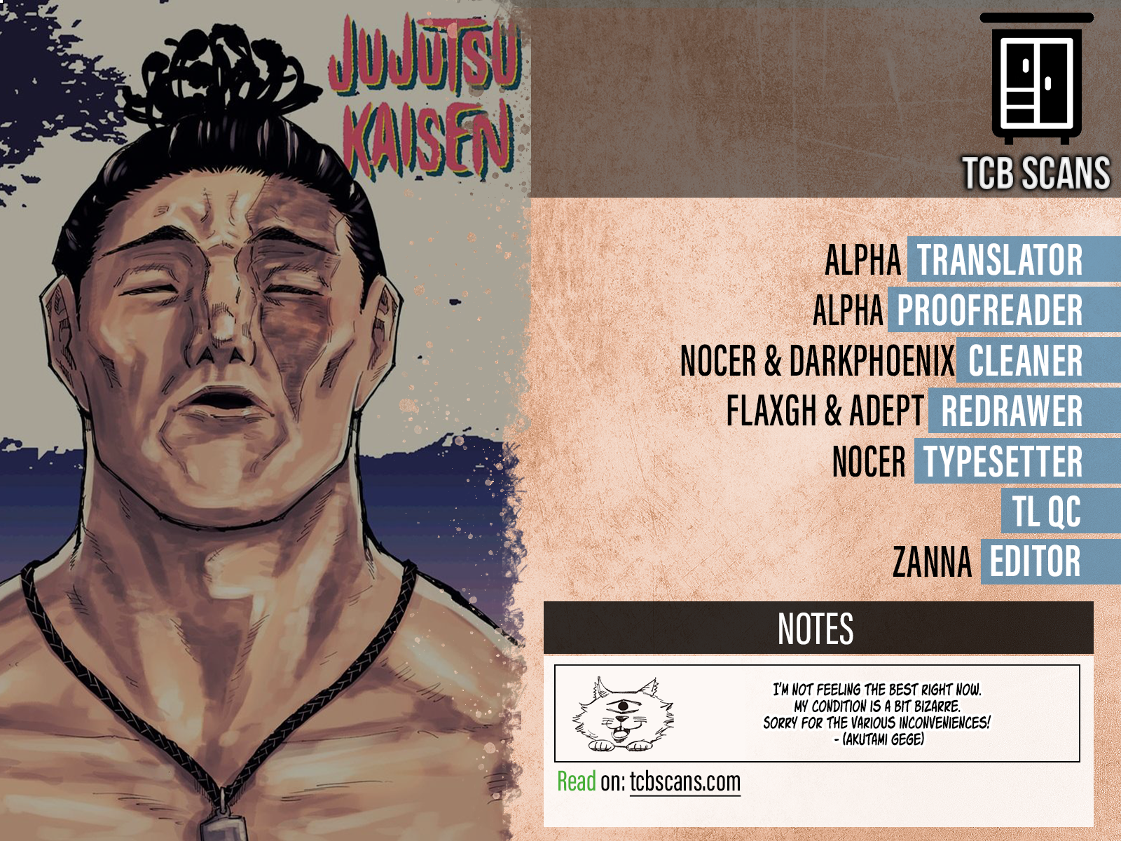 Jujutsu Kaisen Chap 262 - Next Chap 263