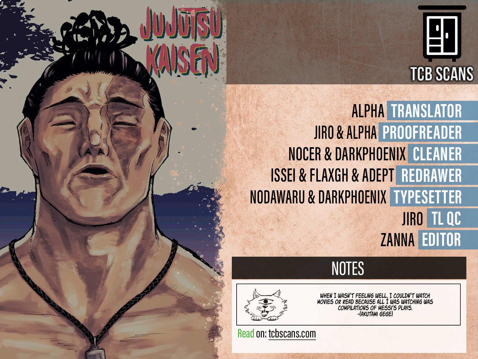 Jujutsu Kaisen Chap 263 - Next Chap 264