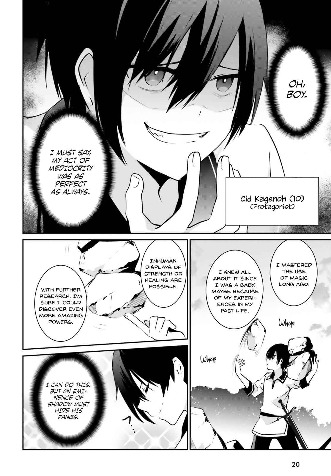 Kage no Jitsuryokusha ni Naritakute! Chap 1 - Next Chap 2