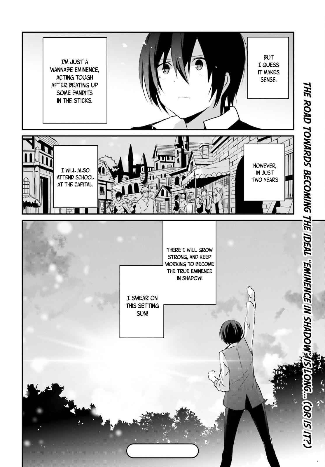 Kage no Jitsuryokusha ni Naritakute! Chap 2 - Next Chap 3