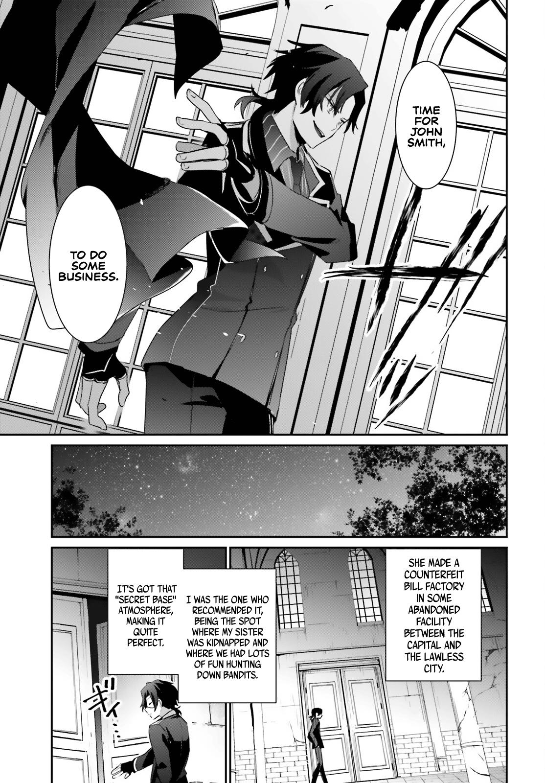 Kage no Jitsuryokusha ni Naritakute! Chap 36 - Next Chap 37