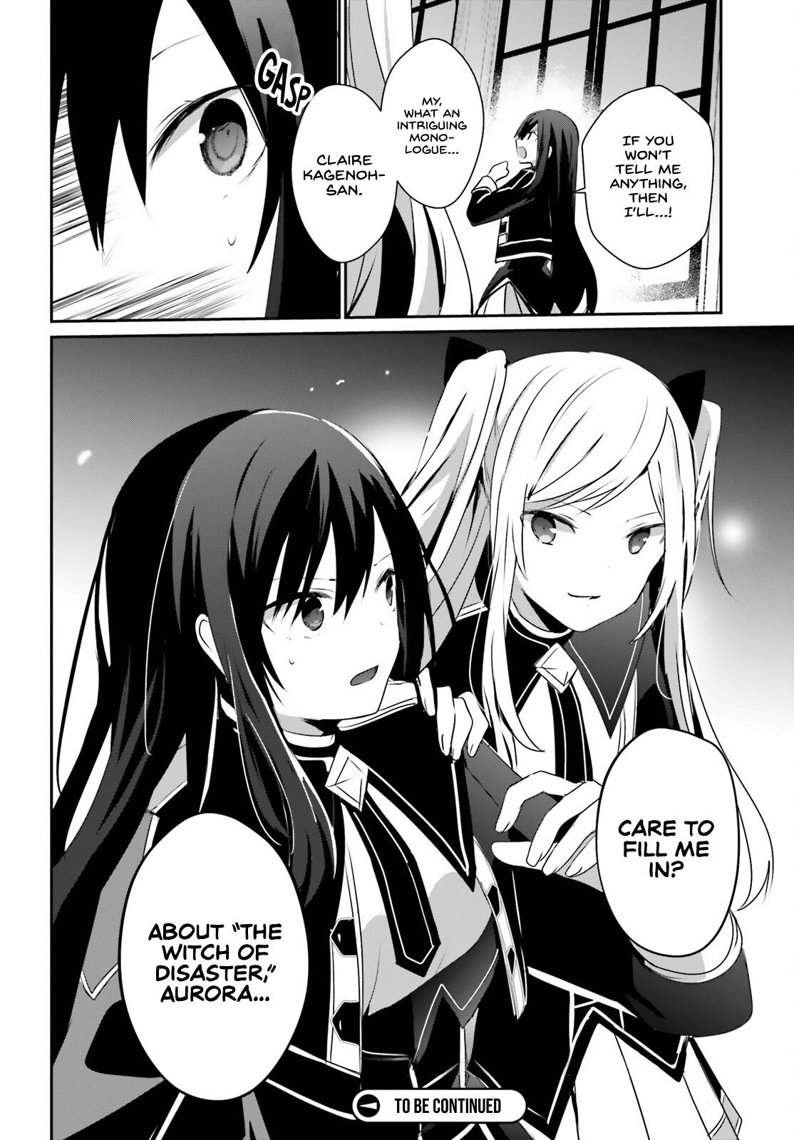 Kage no Jitsuryokusha ni Naritakute! Chap 57 - Next Chap 58
