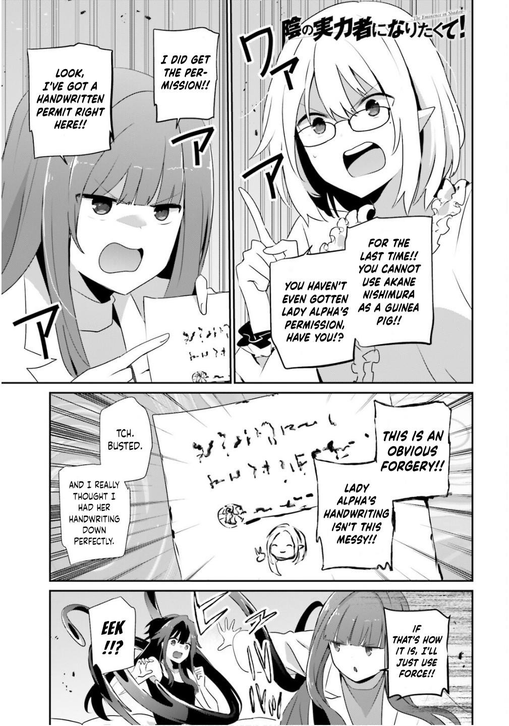 Kage no Jitsuryokusha ni Naritakute! Chap 79.2 - Next Chap 80.2