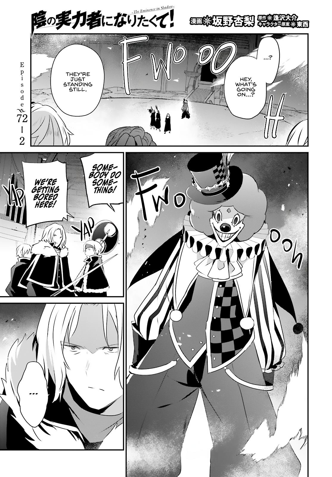 Kage no Jitsuryokusha ni Naritakute! Chap 72.2 - Next Chap 73.2