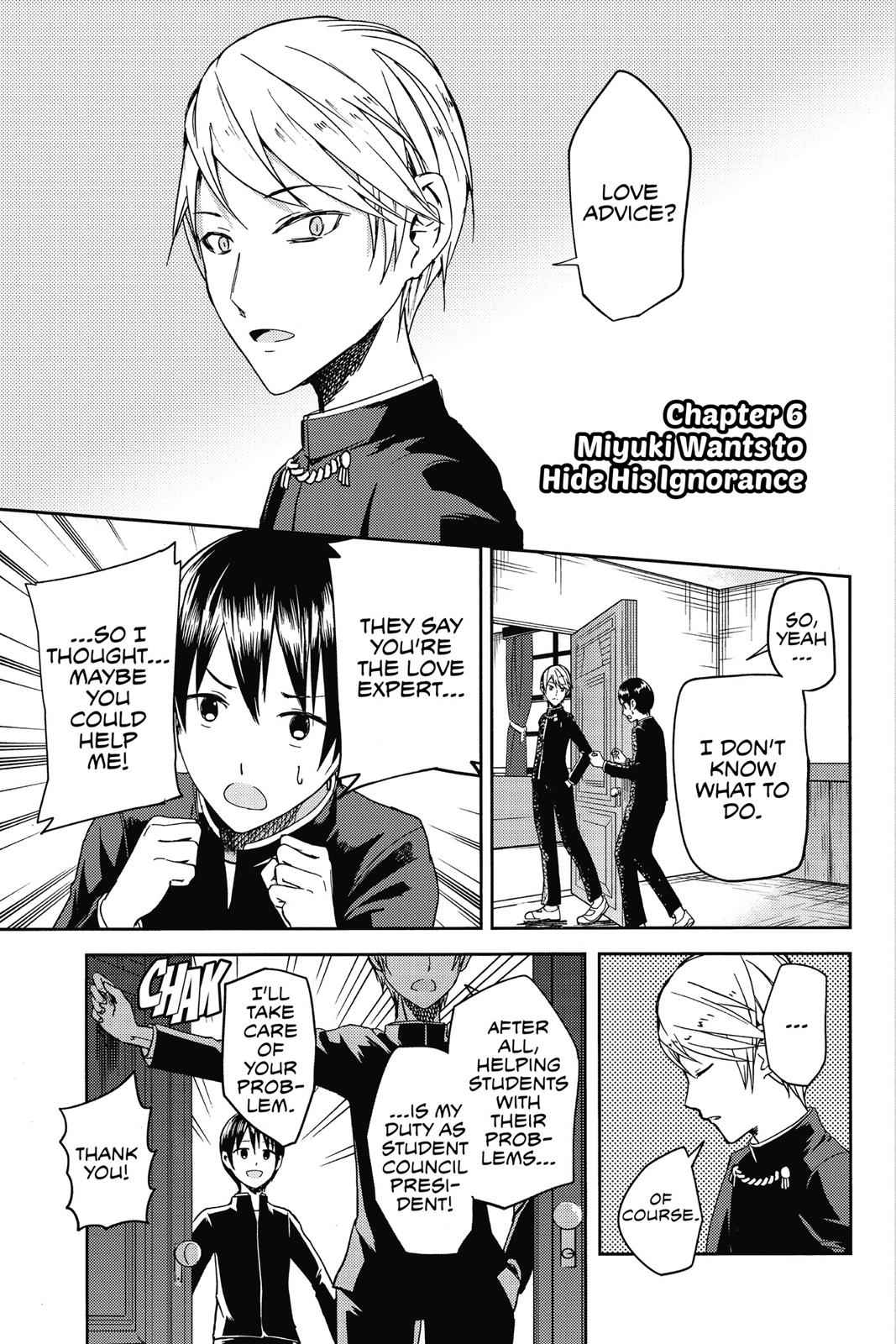 Kaguya-sama - Love Is War Chap 6 - Next Chap 7