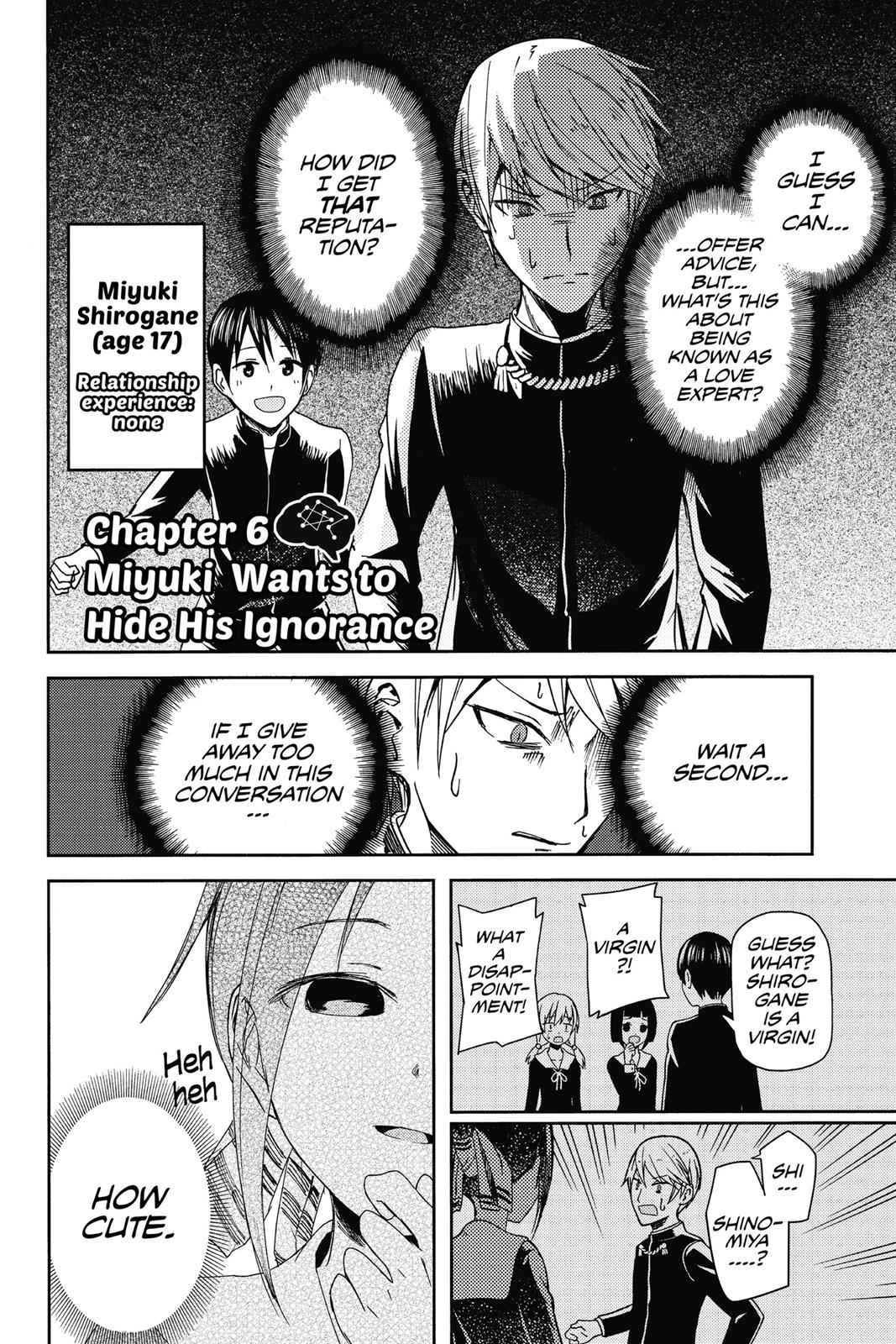 Kaguya-sama - Love Is War Chap 6 - Next Chap 7