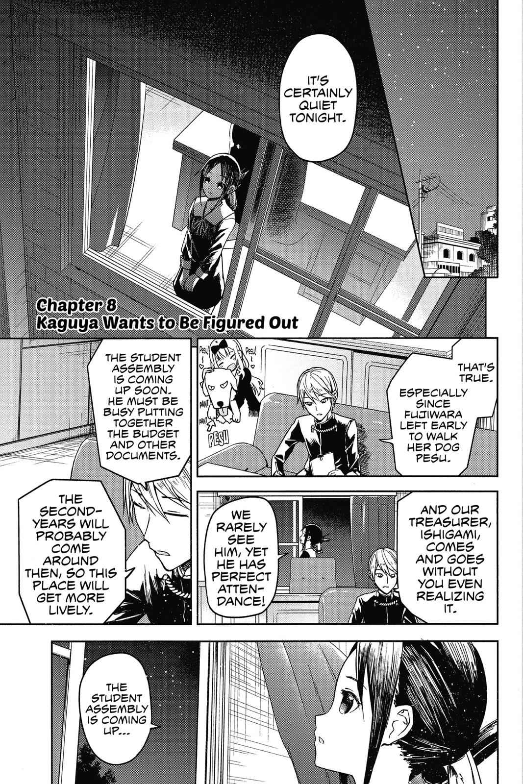 Kaguya-sama - Love Is War Chap 8 - Next Chap 9