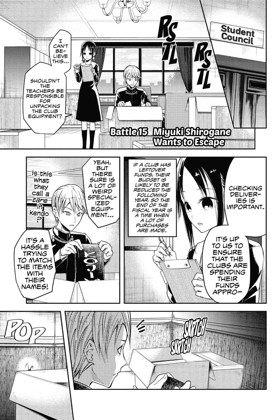 Kaguya-sama - Love Is War Chap 15 - Next Chap 16