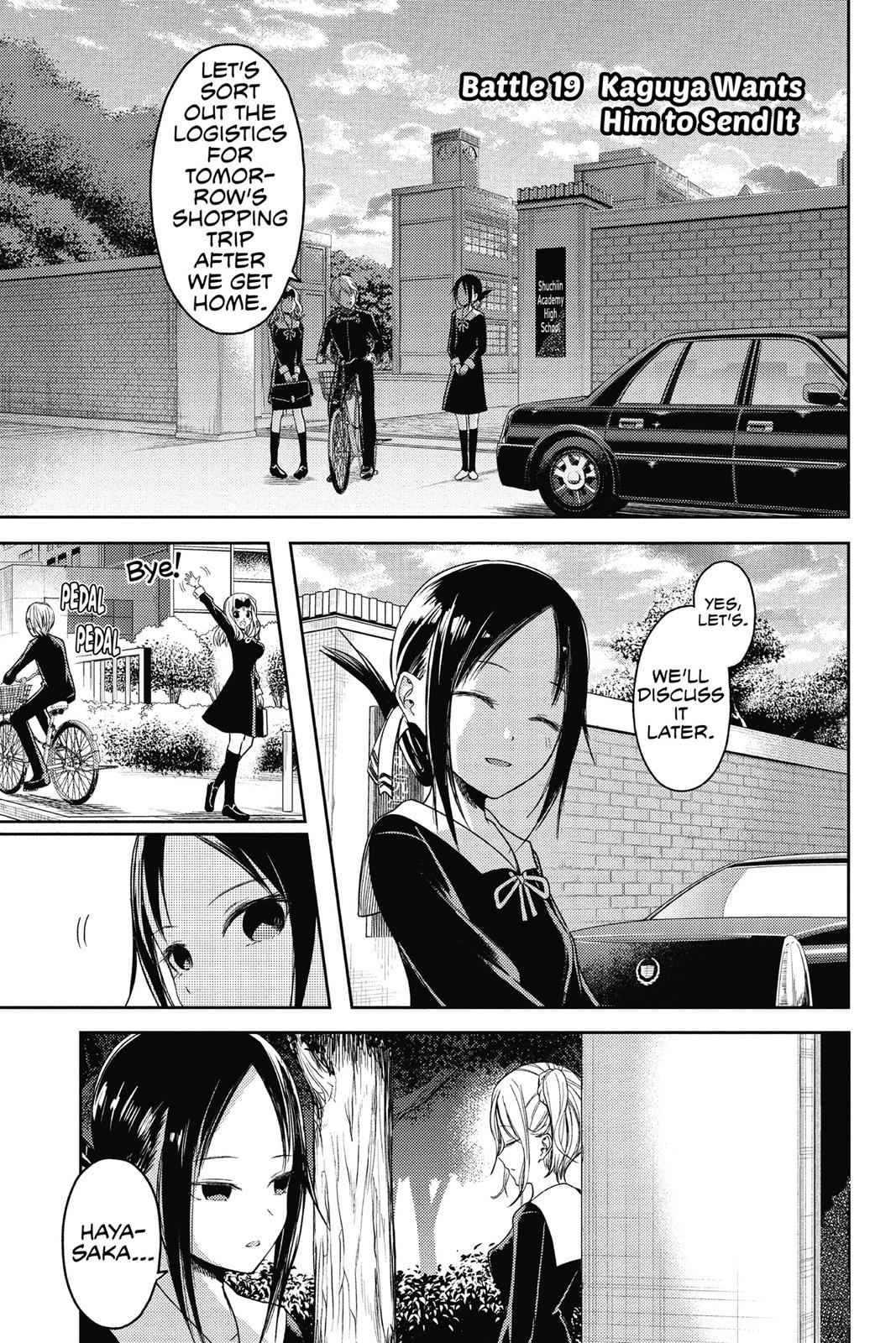 Kaguya-sama - Love Is War Chap 19 - Next Chap 20