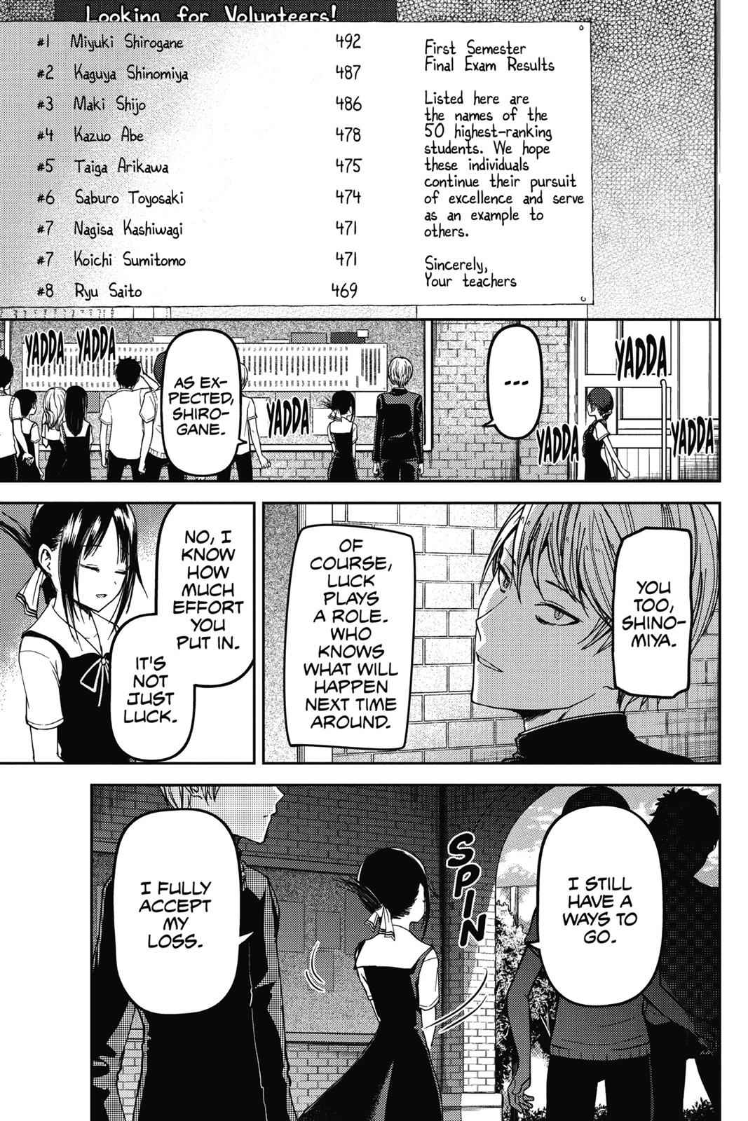 Kaguya-sama - Love Is War Chap 30 - Next Chap 31
