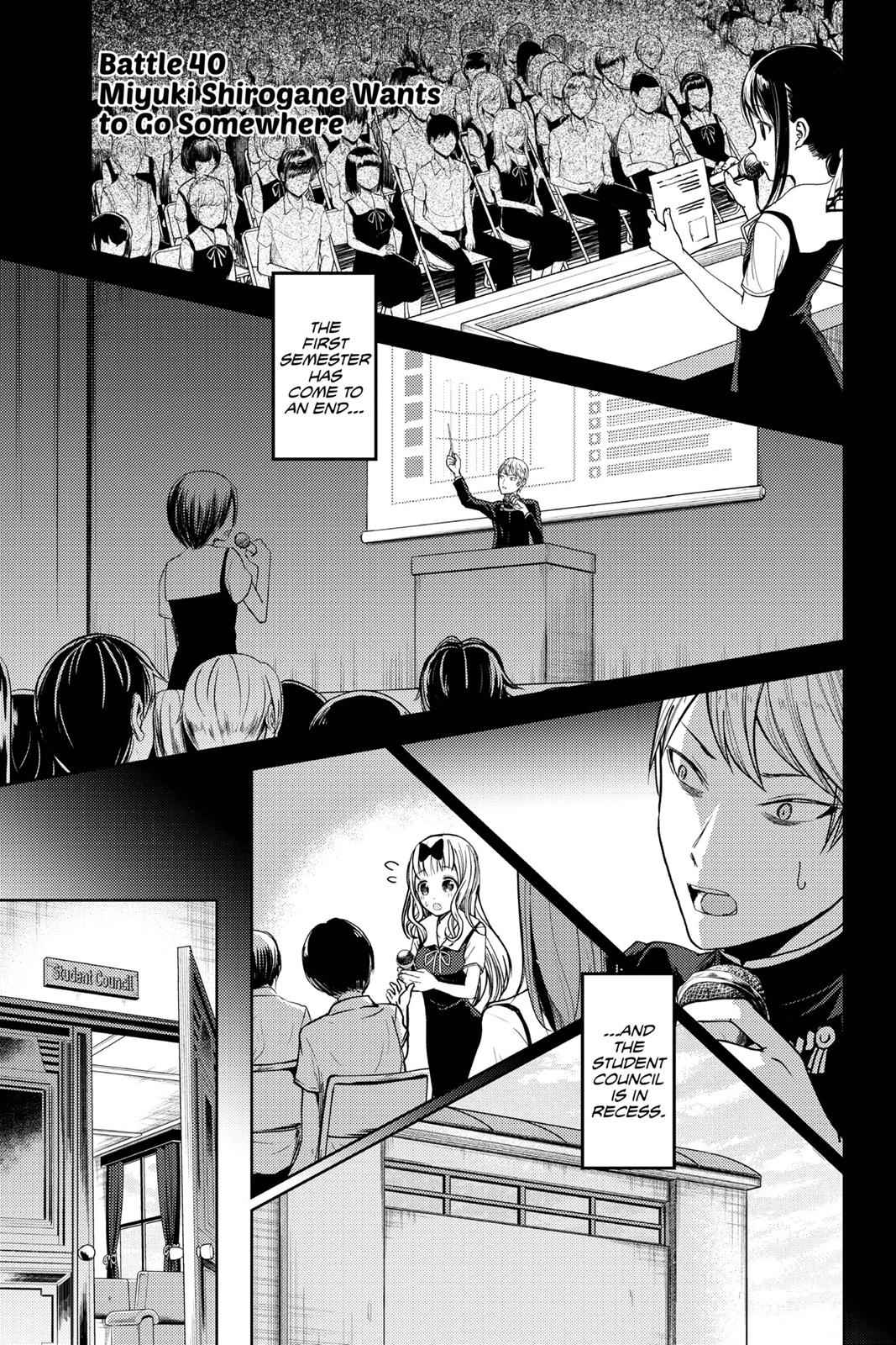 Kaguya-sama - Love Is War Chap 40 - Next Chap 41
