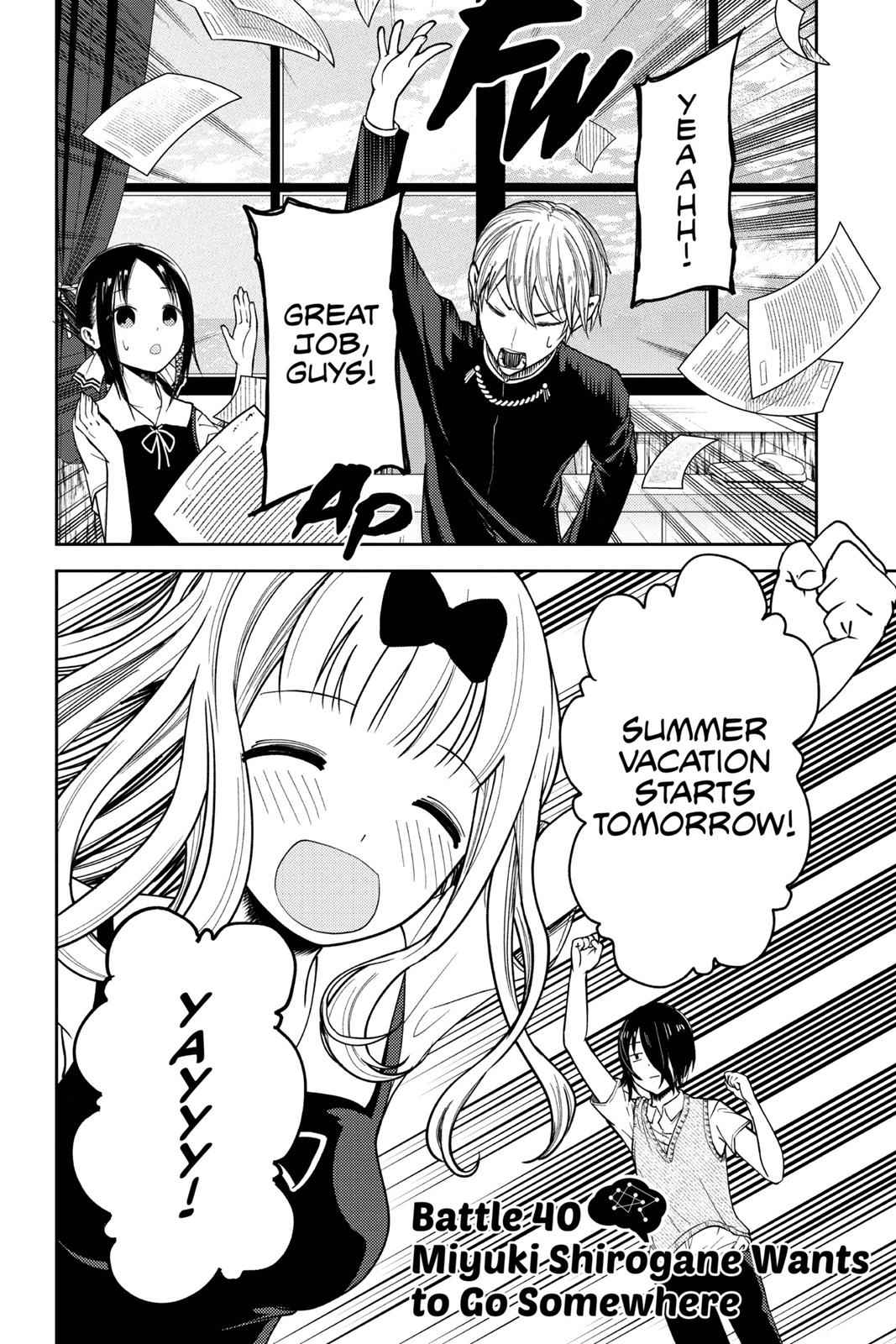 Kaguya-sama - Love Is War Chap 40 - Next Chap 41