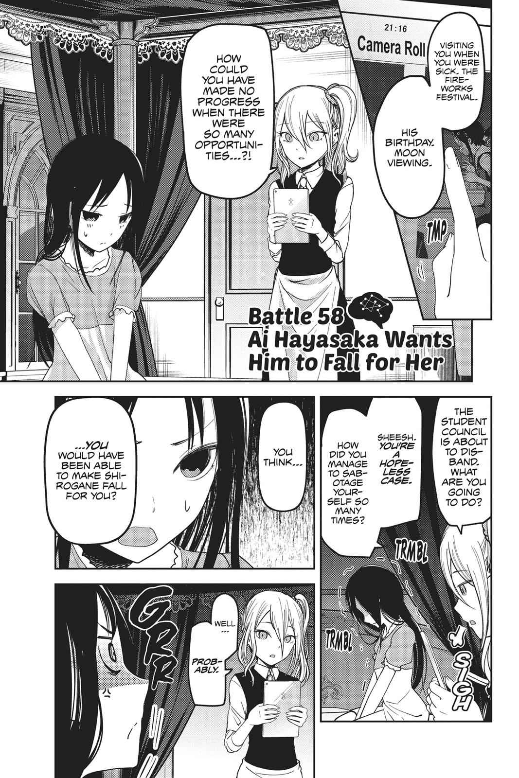 Kaguya-sama - Love Is War Chap 58 - Next Chap 59