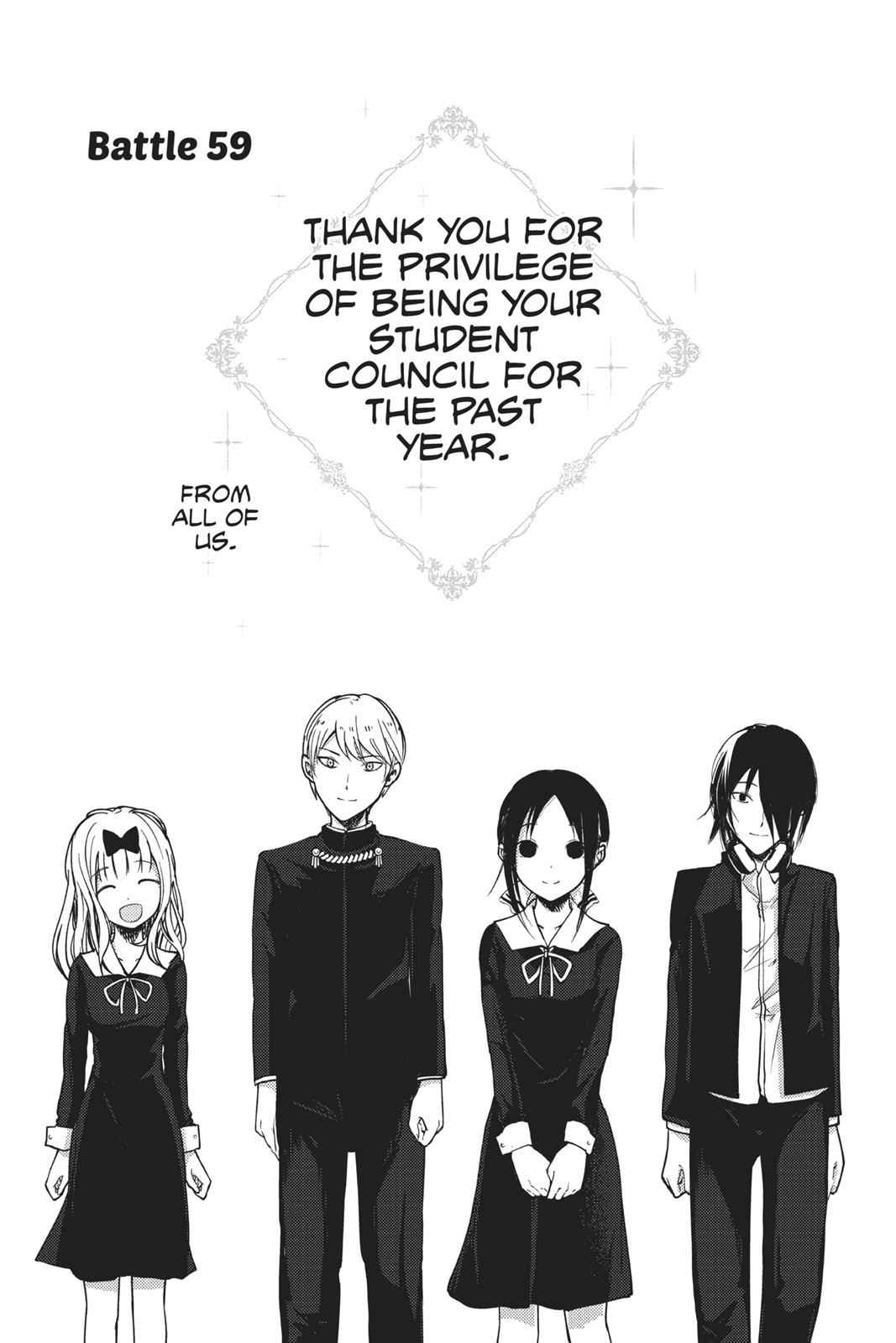 Kaguya-sama - Love Is War Chap 59 - Next Chap 60