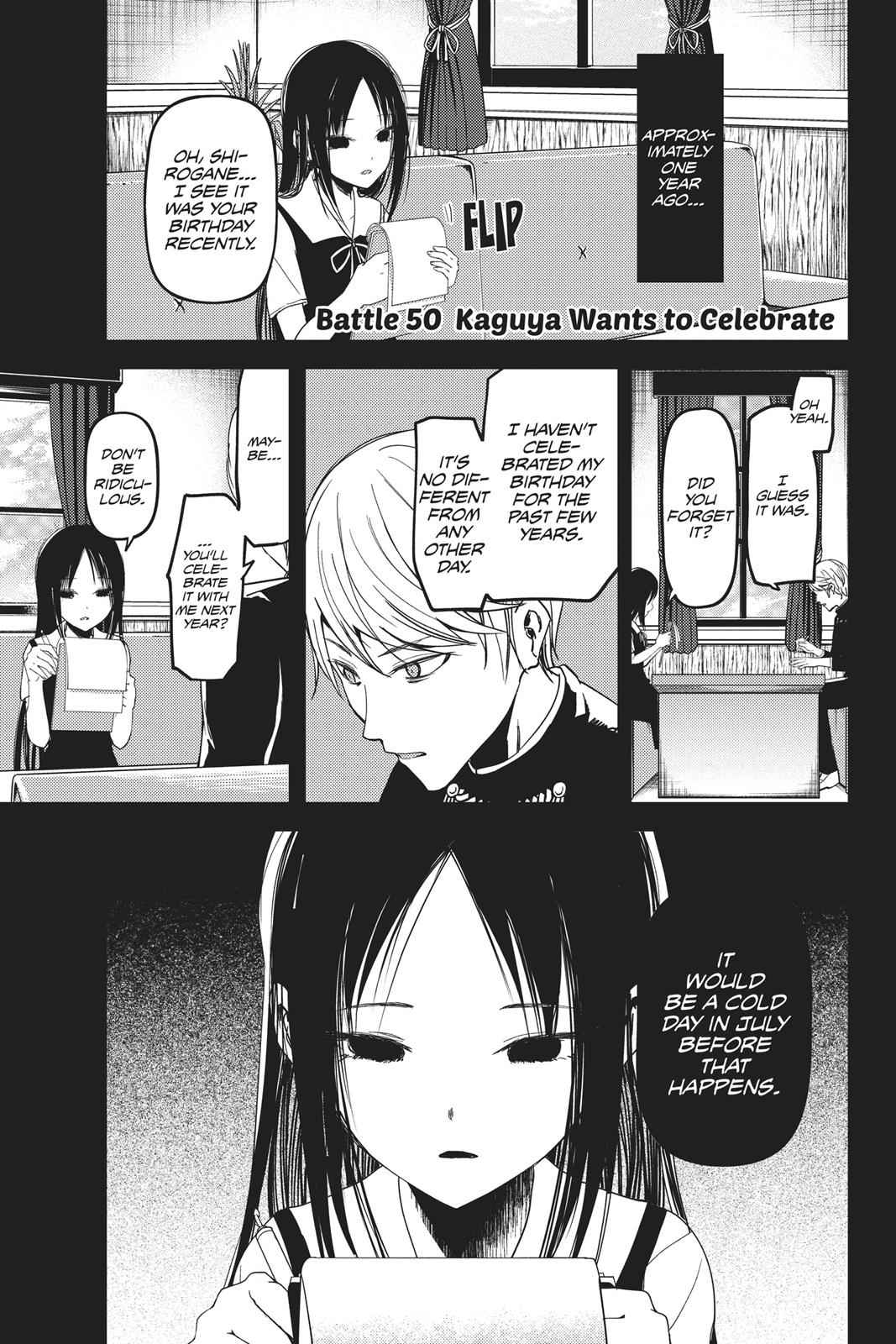 Kaguya-sama - Love Is War Chap 50 - Next Chap 51