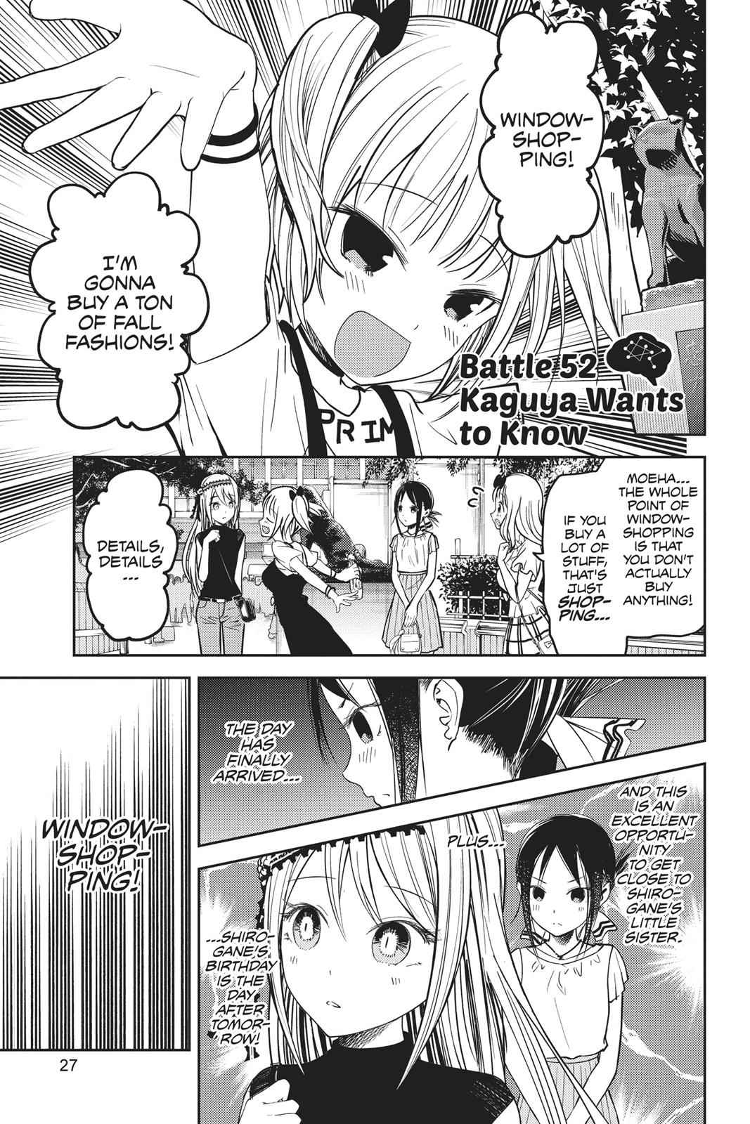 Kaguya-sama - Love Is War Chap 52 - Next Chap 53