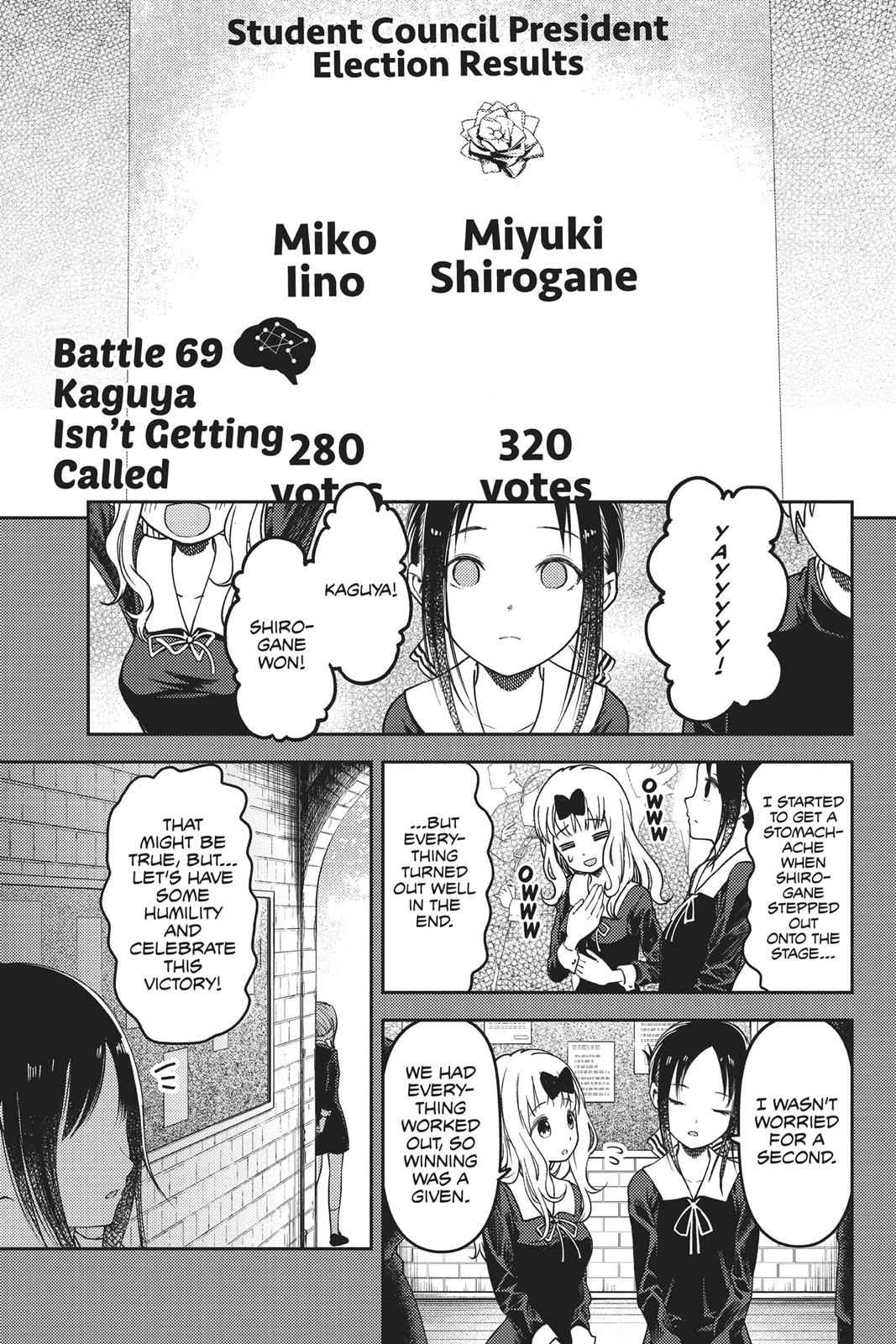 Kaguya-sama - Love Is War Chap 69 - Next Chap 70