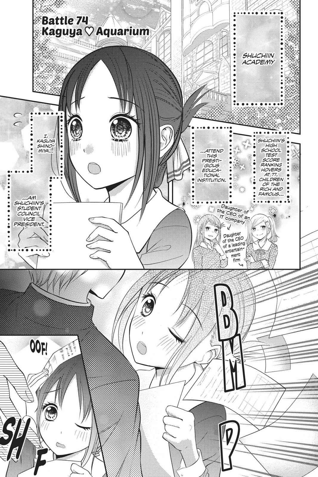 Kaguya-sama - Love Is War Chap 74 - Next Chap 75