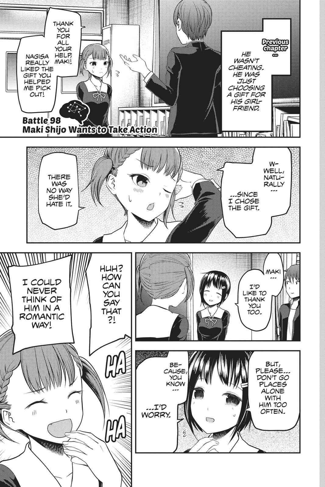 Kaguya-sama - Love Is War Chap 98 - Next Chap 99